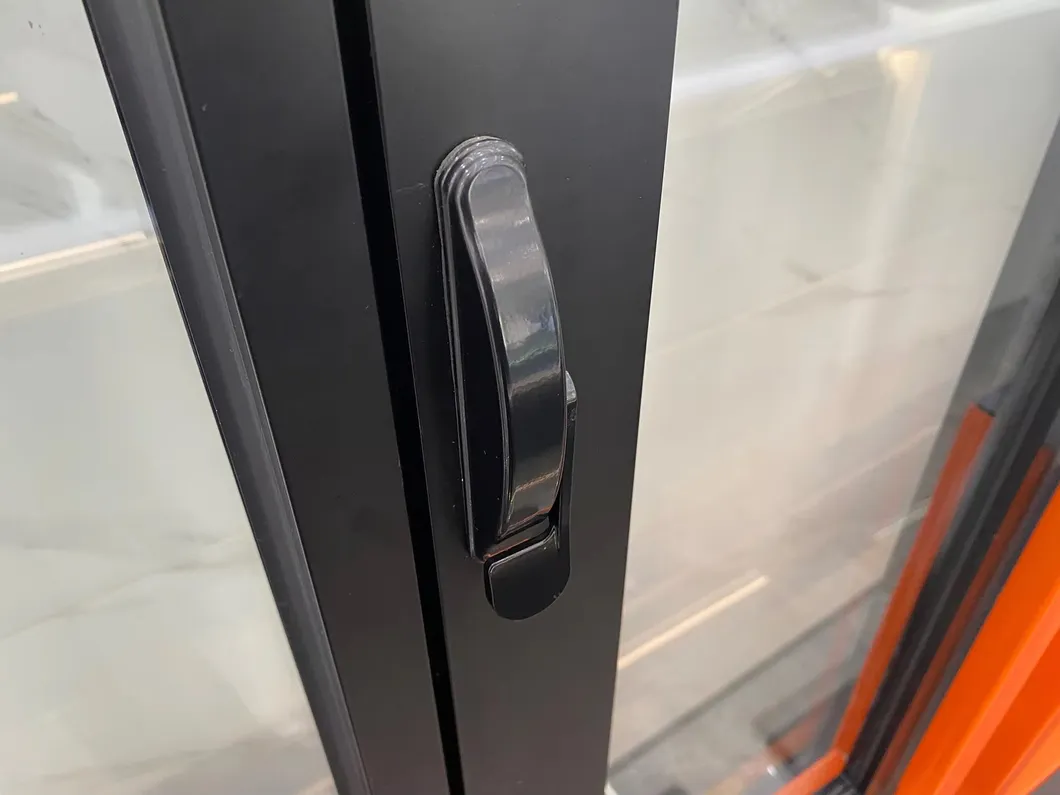Tipo di tenda da bagno con rivestimento di potenza Finestre, finestra da bagno con tenda in alluminio 4