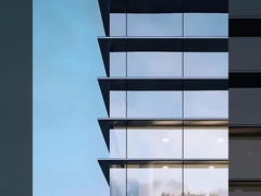 Hotel vetro trasparente muro di tenda materiale da costruzione 6mm-19mm spessore