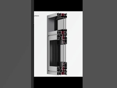 Parete tenda per finestre commerciali di forma rettangolare