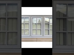 Parete tenda unificata resistente ai raggi UV, muro tenda isolante acustico in vetro da 6 mm