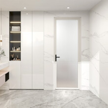 Porta a dondolo in vetro di alluminio moderno impermeabile con buona tenuta