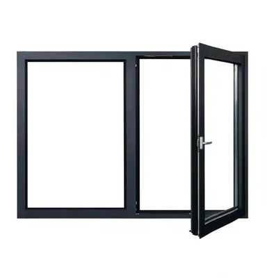 Isolamento termico vetro temperato vetro di vetro vetro vetro di alluminio porte insonorizzate
