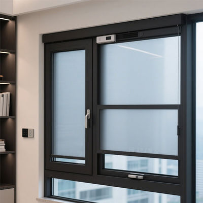 Finestre in alluminio con persiane e schermi - personalizzabili, efficienti dal punto di vista energetico per spazi residenziali e di ufficio